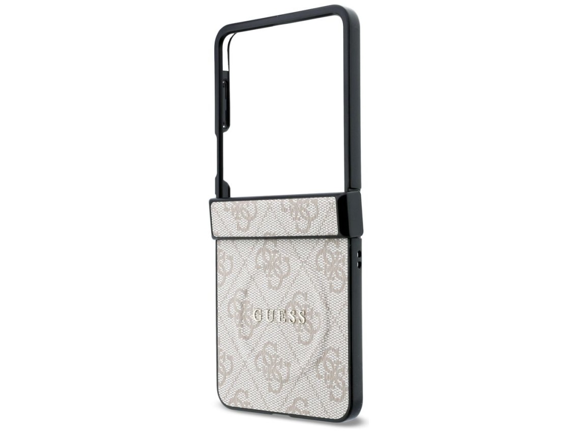Funda Guess 4G Classic MagSafe para Samsung Galaxy Z Flip 8 - Rosa