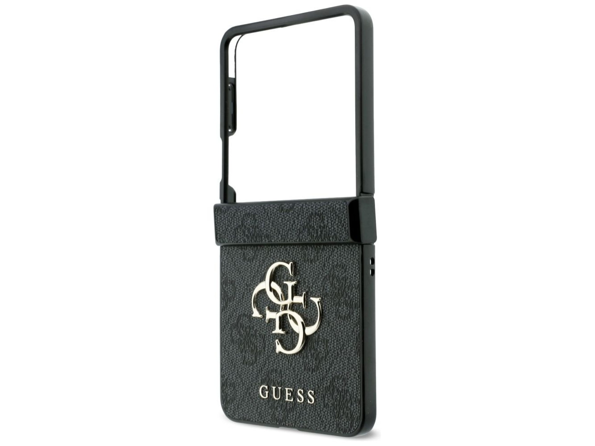 Guess Big 4G Logo Case for Samsung Galaxy Z Flip 8 - Black