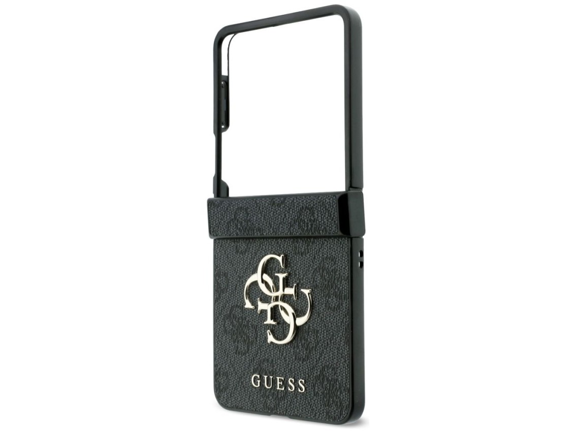 Guess Big 4G Logo Case for Samsung Galaxy Z Flip 8 - Black