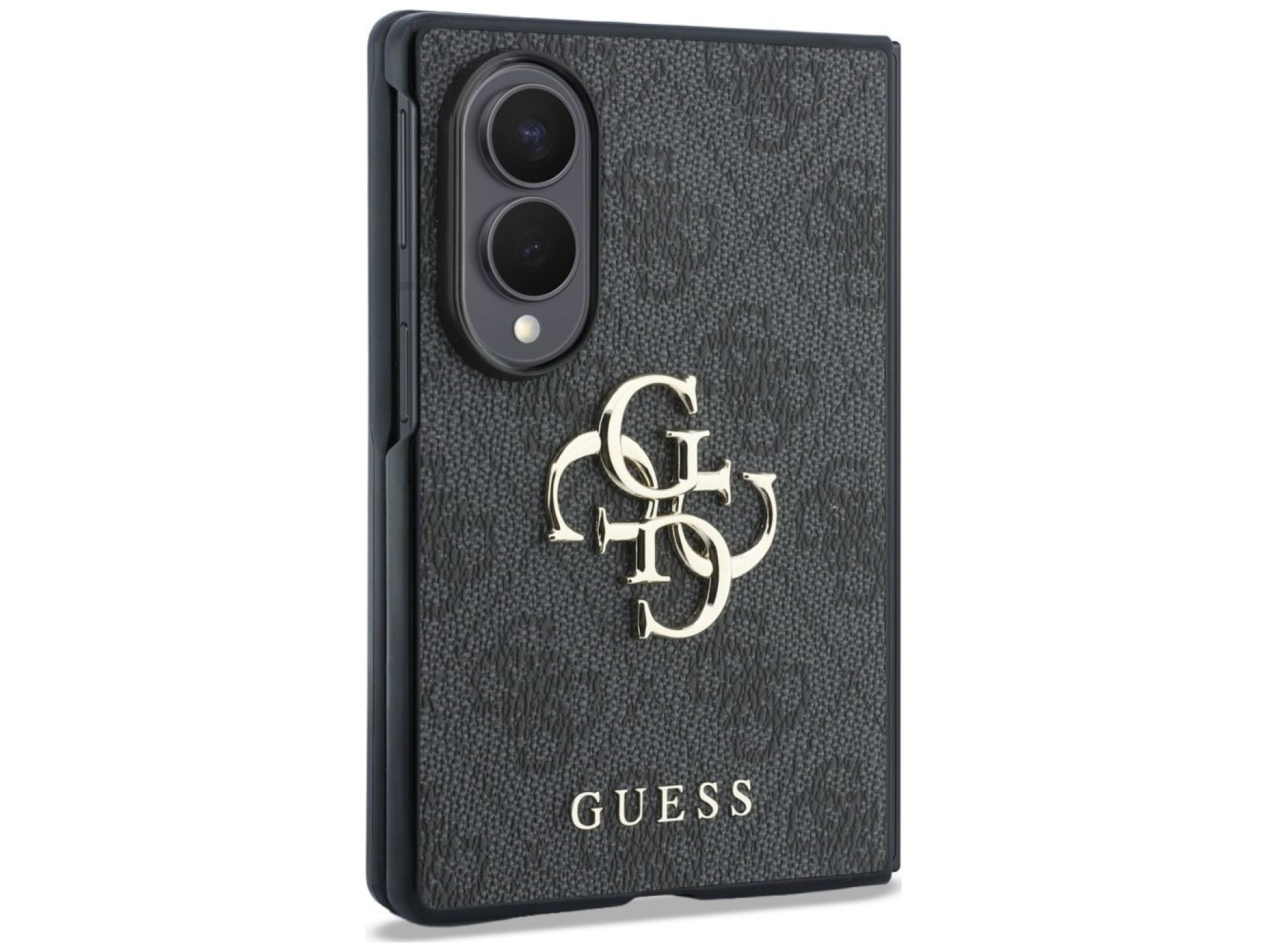 Capa Guess com logo 4G grande para Samsung Galaxy Z Fold 8 - Preta