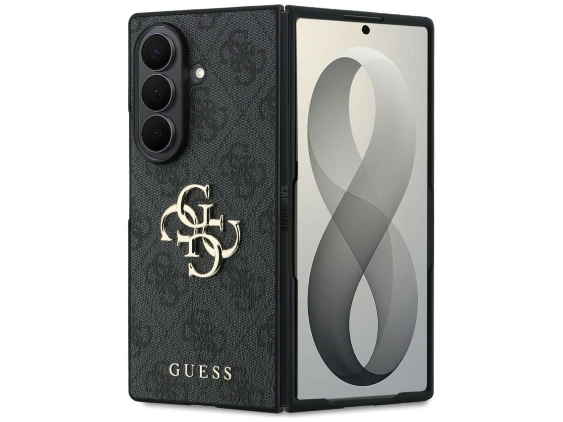 Funda Guess Big 4G Logo para Samsung Galaxy Z Fold 8 Ultra - Negra