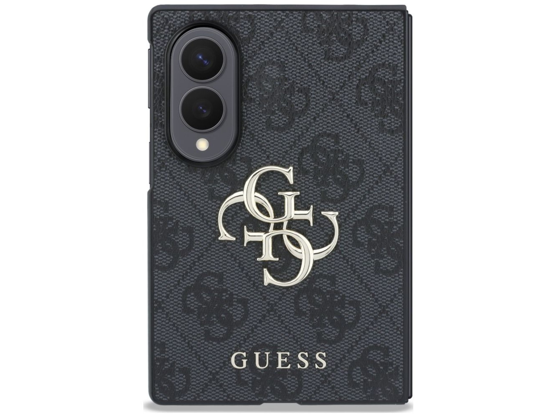 Capa Guess com logo 4G grande para Samsung Galaxy Z Fold 8 - Preta