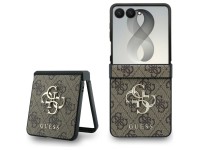 Capa Guess com logo 4G grande para Samsung Galaxy Z Flip 8 - Marrom Capa Guess com logo 4G grande para Samsung Galaxy Z Flip 8 - Marrom