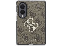 Capa Guess com logo 4G grande para Samsung Galaxy Z Fold 8 - Marrom Capa Guess com logo 4G grande para Samsung Galaxy Z Fold 8 - Marrom