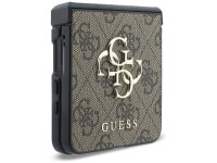 Capa Guess com logo 4G grande para Samsung Galaxy Z Flip 8 - Marrom Capa Guess com logo 4G grande para Samsung Galaxy Z Flip 8 - Marrom