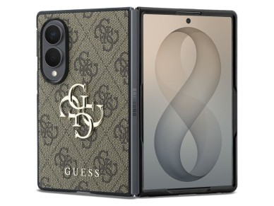 Funda Guess con logo grande 4G para Samsung Galaxy Z Fold 8 - Marrón Funda Guess con logo grande 4G para Samsung Galaxy Z Fold 8 - Marrón