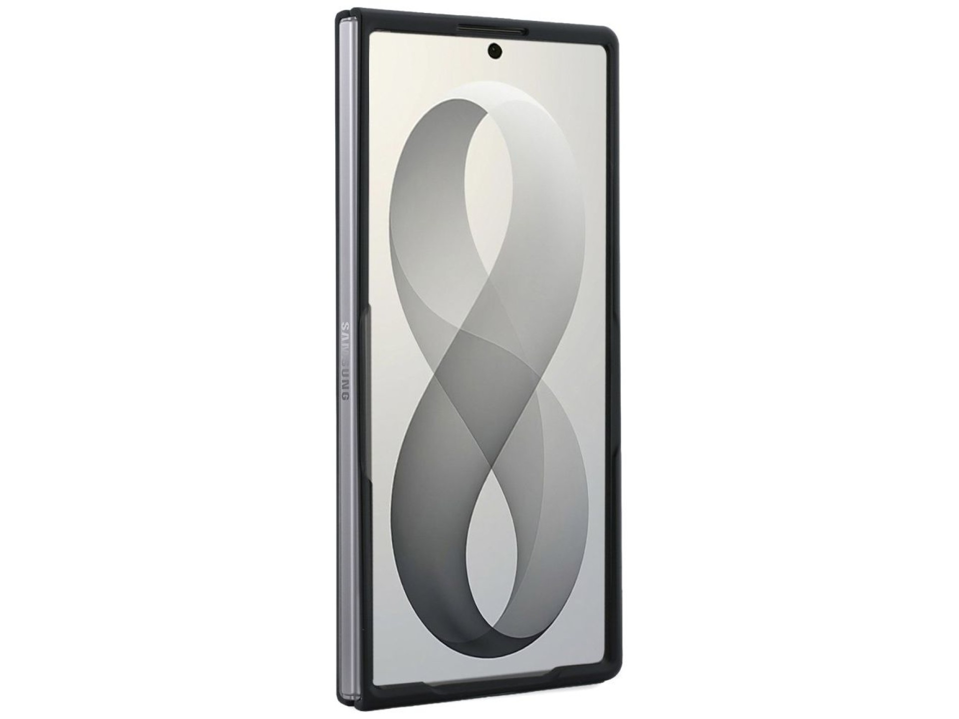 Funda Guess Magnetic Ring Stand Grained Classic Logo MagSafe para Samsung Galaxy Z Fold 8 Ultra - be