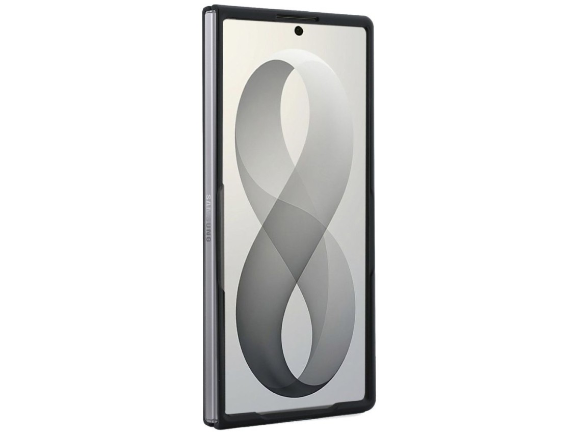 Funda Guess Magnetic Ring Stand Grained Classic Logo MagSafe para Samsung Galaxy Z Fold 8 Ultra - be