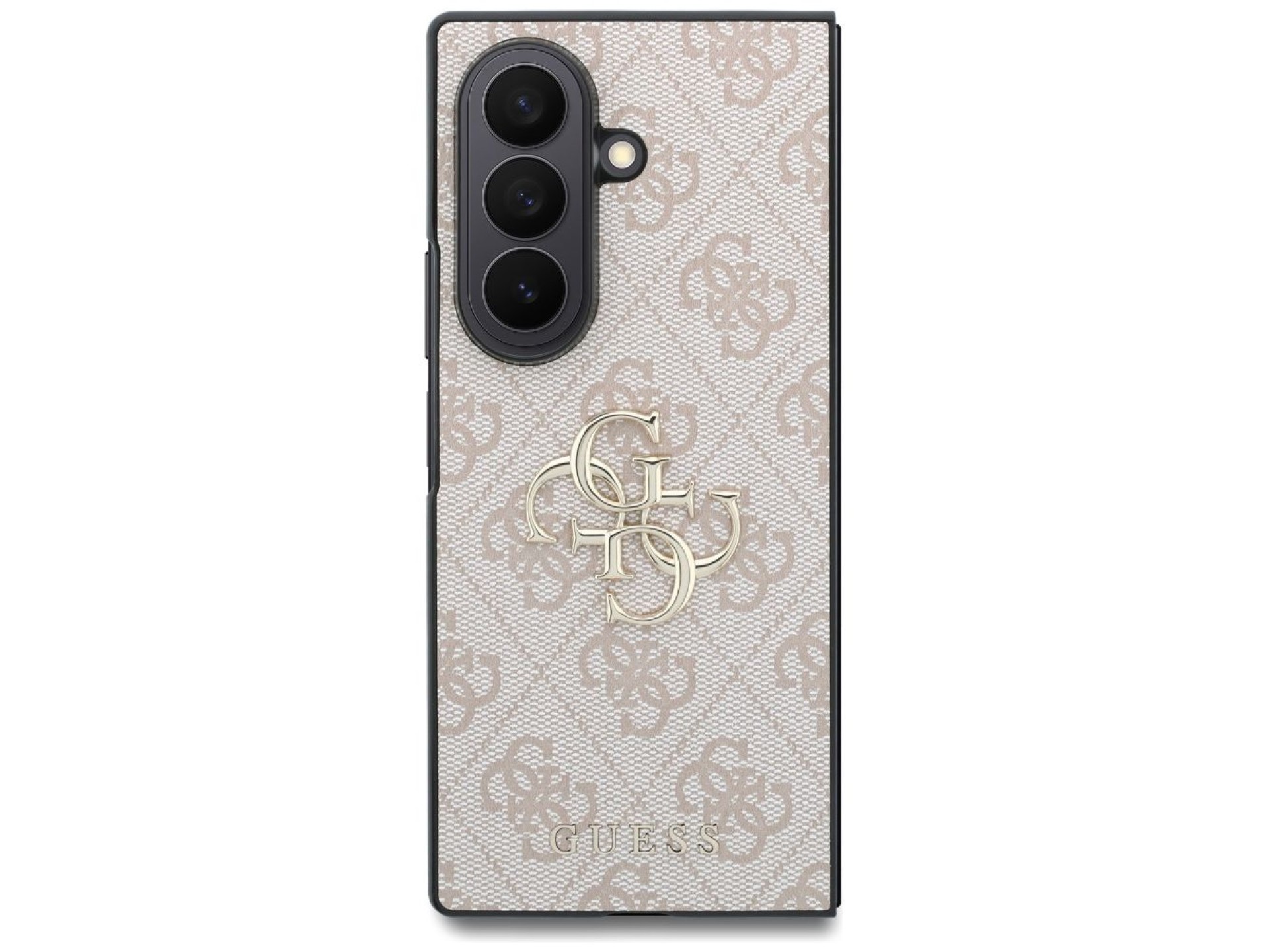 Funda Guess con logo grande 4G para Samsung Galaxy Z Fold 8 Ultra - Rosa