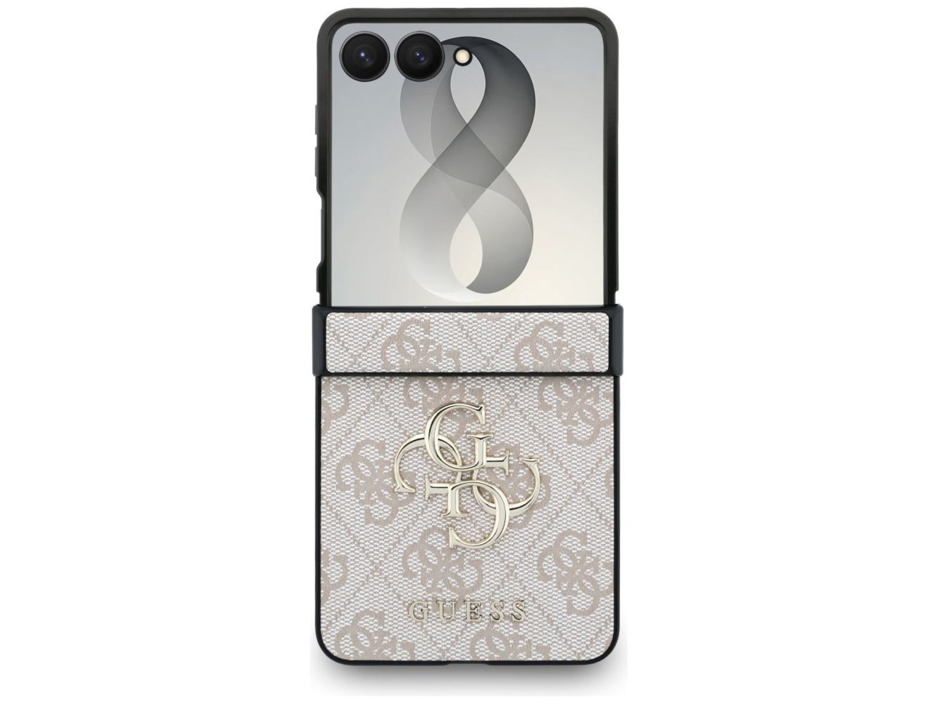Guess Big 4G Logo Case for Samsung Galaxy Z Flip 8 - Pink
