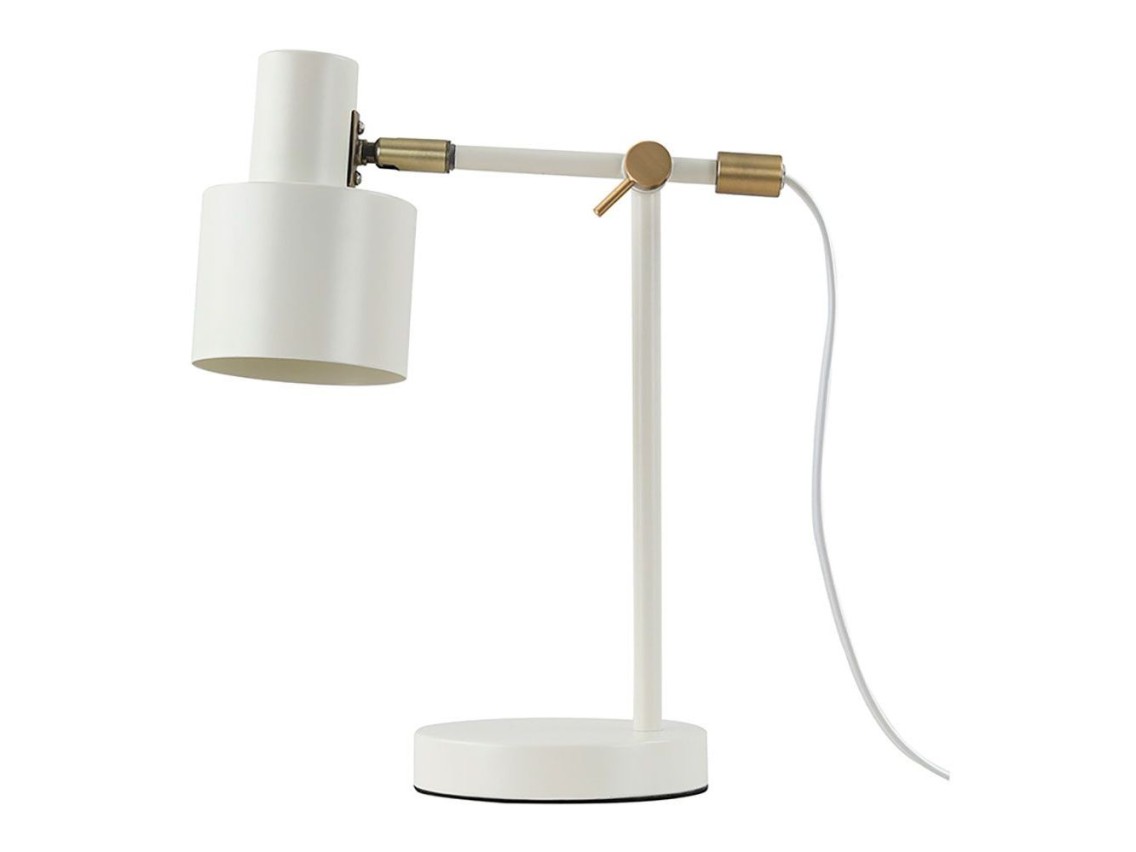 Serantes table lamp, 1xe27, off-white colour, 300 x 140 x 351 mm