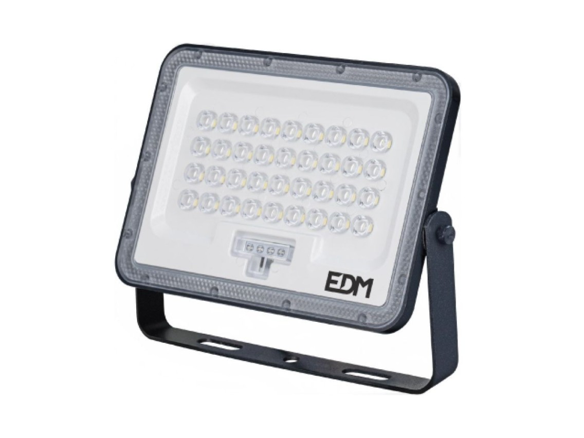 Foco proyector led solar 3cct 50 w 800 lm