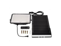 Projetor led solar com 3 temperaturas de cor, 200 w e 2200 lm Projetor led solar com 3 temperaturas de cor, 200 w e 2200 lm