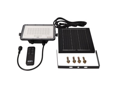 Foco proyector led solar 3cct 50 w 800 lm