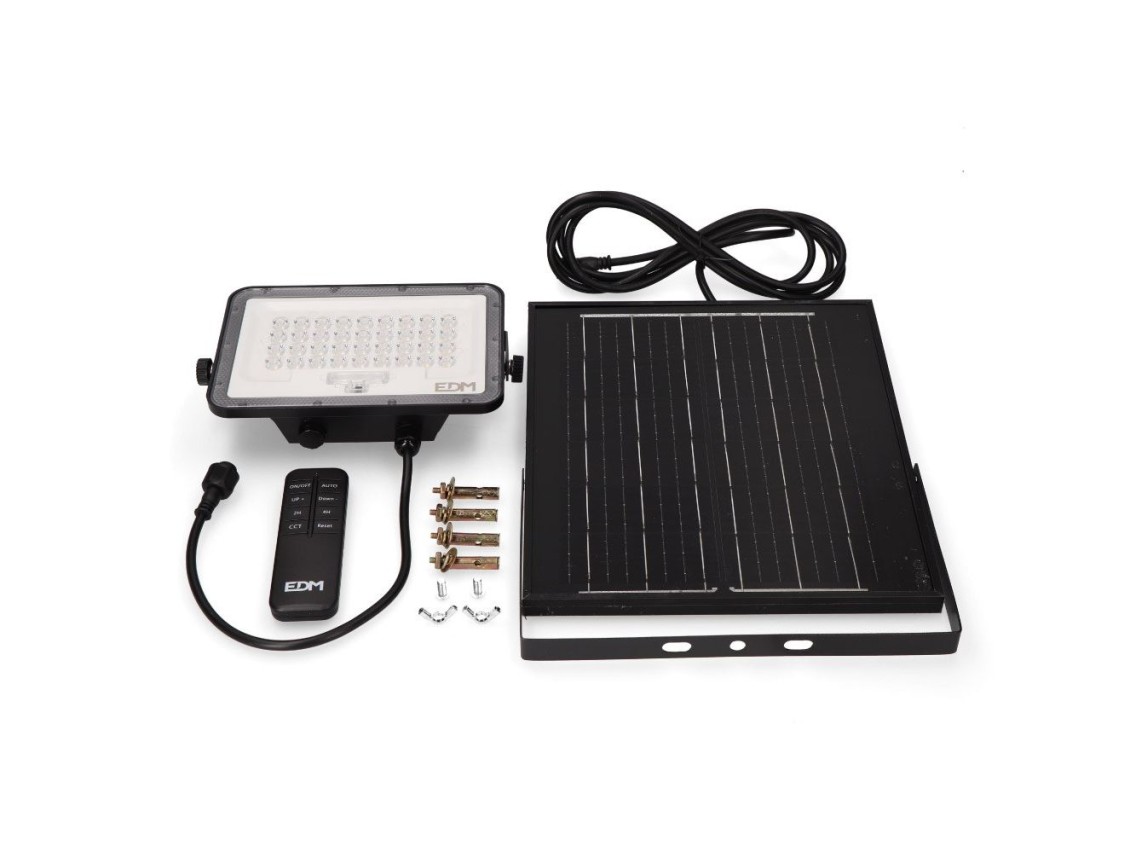 Foco proyector led solar 3cct 100 w 1200 lm