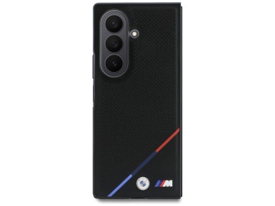 BMW M Leather Perforated Tricolor Stripe Metal Logos MagSafe Case for Samsung Galaxy Z Fold 8 Ultra BMW M Leather Perforated Tricolor Stripe Metal Logos MagSafe Case for Samsung Galaxy Z Fold 8 Ultra