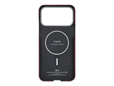 Case PITAKA Ultra-Slim Monogram MagSafe for iPhone 17 Pro Max gold red Case PITAKA Ultra-Slim Monogram MagSafe for iPhone 17 Pro Max gold red