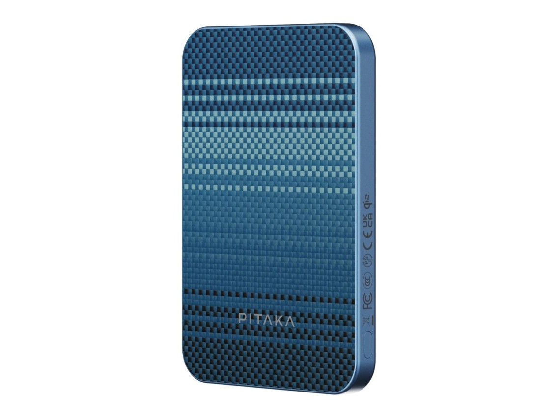 Power bank PITAKA Aramid Fiber Qi2 MagSafe moonrise