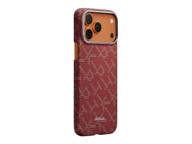Case PITAKA Ultra-Slim Monogram MagSafe for iPhone 17 Pro Max gold red Case PITAKA Ultra-Slim Monogram MagSafe for iPhone 17 Pro Max gold red