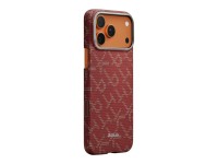 Case PITAKA Ultra-Slim Monogram MagSafe for iPhone 17 Pro Max gold red Case PITAKA Ultra-Slim Monogram MagSafe for iPhone 17 Pro Max gold red