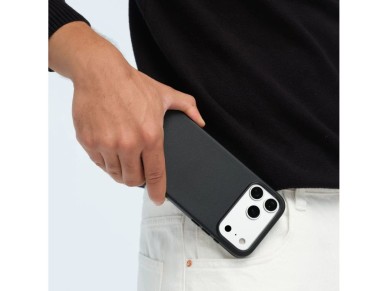 Capa Moft Snap Movas MagSafe para iPhone 17 Pro preta