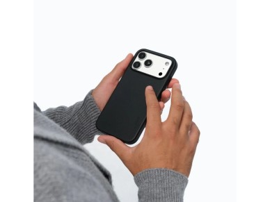 Capa Moft Snap Movas MagSafe para iPhone 17 Pro preta