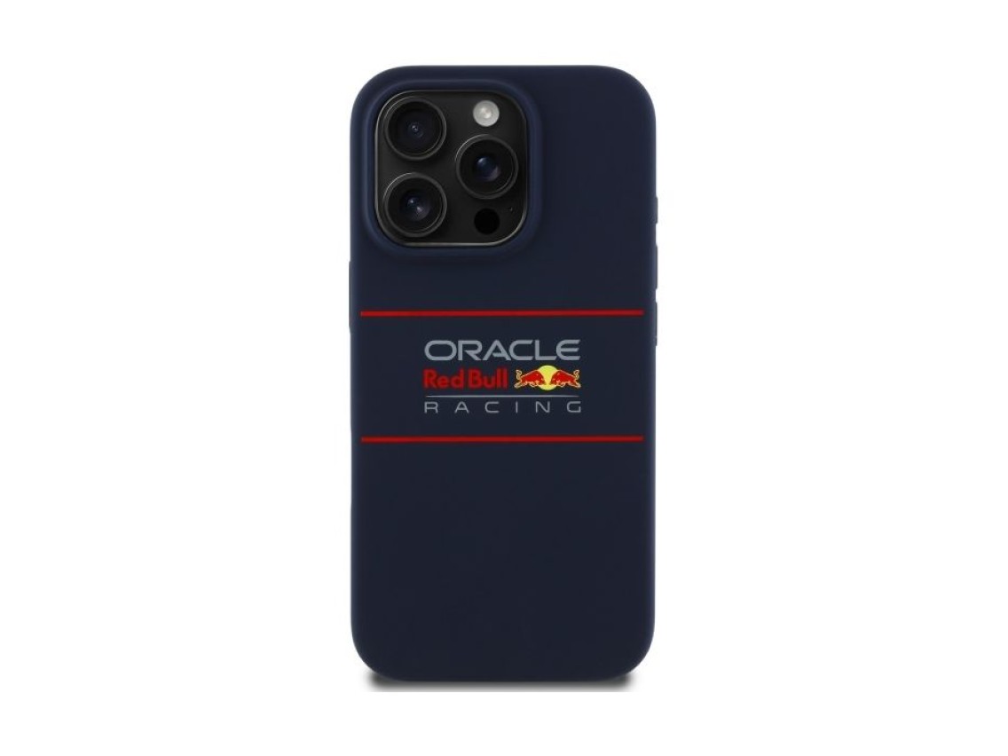 Red Bull RBHMP16X24SIHSRV iPhone 16 Pro Max 6.9" hardcase navy Silicone Horizontal Logo MagSafe