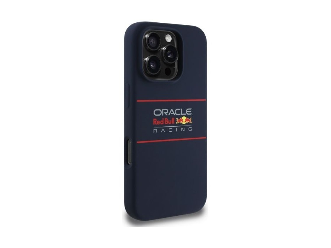 Red Bull RBHMP16X24SIHSRV iPhone 16 Pro Max 6.9" hardcase navy Silicone Horizontal Logo MagSafe