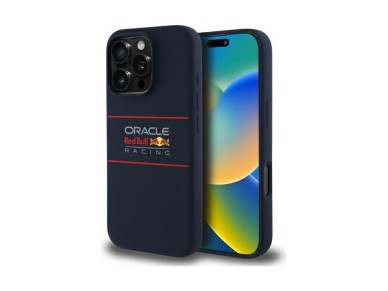 Red Bull RBHMP16X24SIHSRV iPhone 16 Pro Max 6.9" hardcase navy Silicone Horizontal Logo MagSafe Red Bull RBHMP16X24SIHSRV iPhone 16 Pro Max 6.9" hardcase navy Silicone Horizontal Logo MagSafe