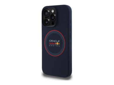 Red Bull RBHMP16X24SIILVR iPhone 16 Pro Max 6.9" hardcase navy Silicone Red Ring MagSafe Red Bull RBHMP16X24SIILVR iPhone 16 Pro Max 6.9" hardcase navy Silicone Red Ring MagSafe
