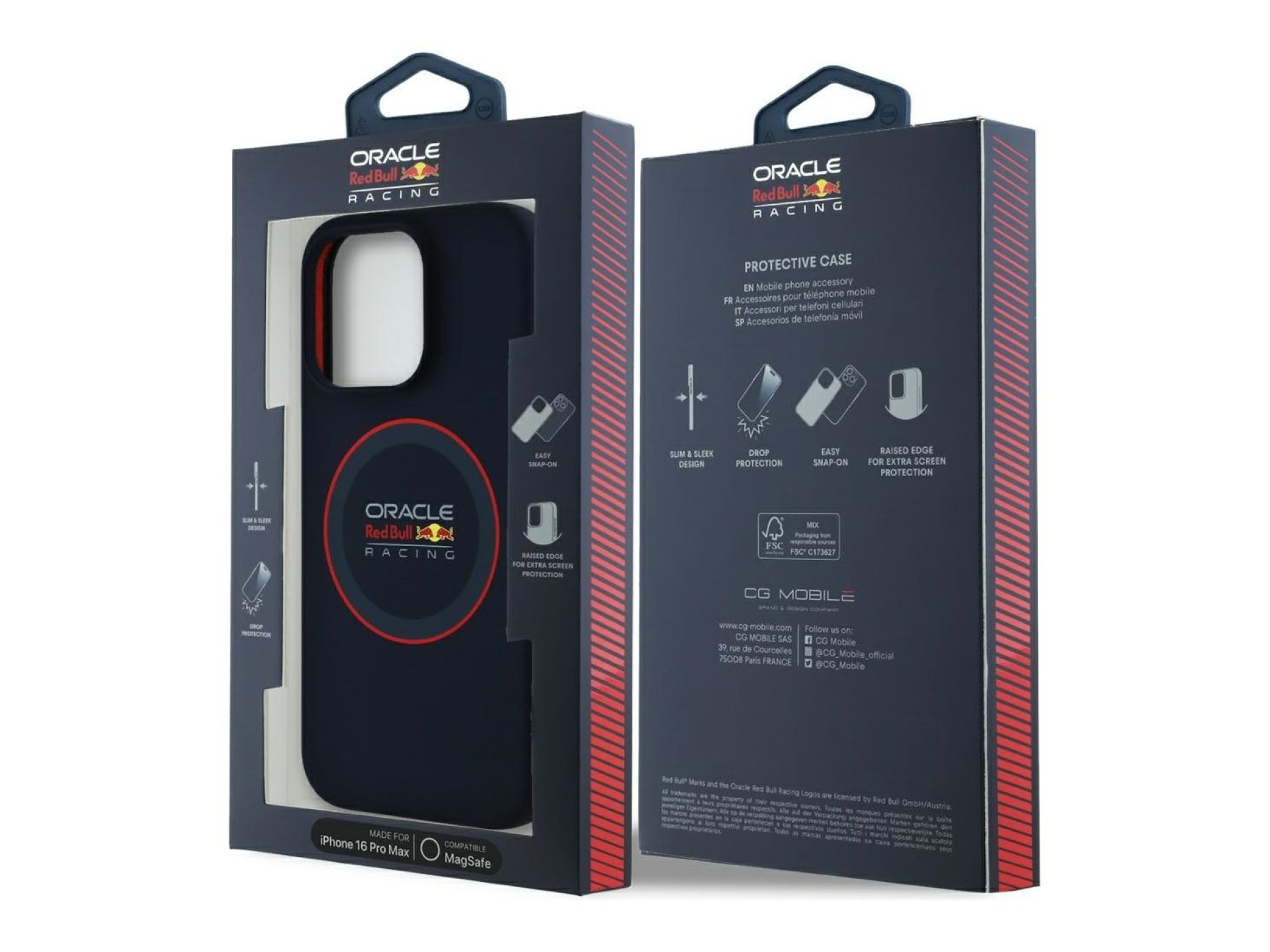 Red Bull RBHMP16X24SIILVR iPhone 16 Pro Max 6.9