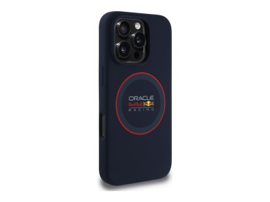Red Bull RBHMP16X24SIILVR iPhone 16 Pro Max 6.9" hardcase navy Silicone Red Ring MagSafe Red Bull RBHMP16X24SIILVR iPhone 16 Pro Max 6.9" hardcase navy Silicone Red Ring MagSafe