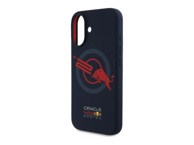 Case Red Bull HC Silicone ORBR20 Logo Red Lining to iPhone 16 MagSafe navy blue Case Red Bull HC Silicone ORBR20 Logo Red Lining to iPhone 16 MagSafe navy blue