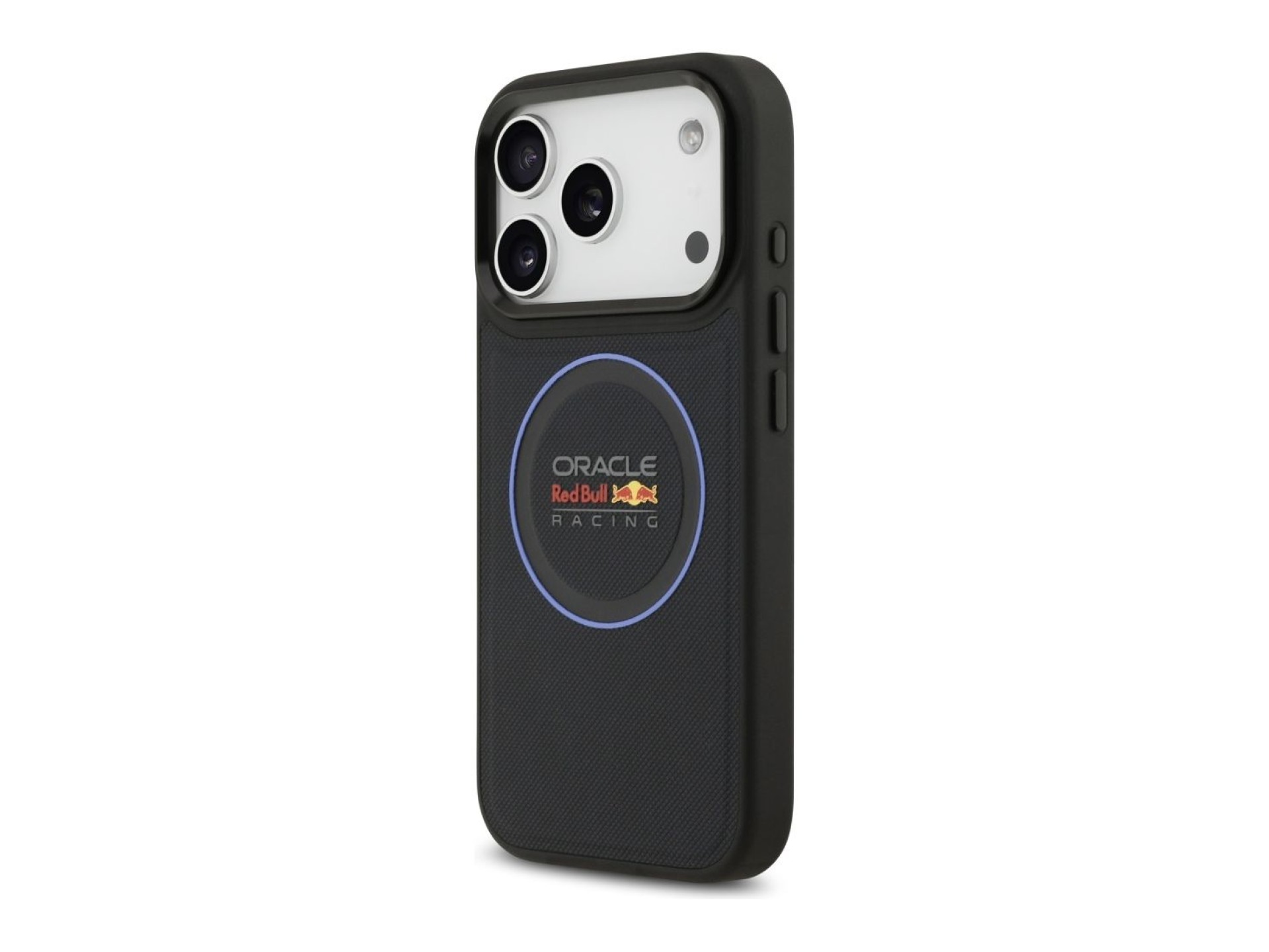 Case Red Bull Meshed Blue Ring & Metal Buttons MagSafe for iPhone 17 Pro navy