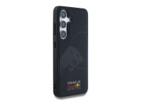 Case Red Bull Leather Meshed Debossed Bull MagSafe for Samsung Galaxy S25 navy
