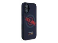 Case Red Bull HC Silicone ORBR20 Logo Red Lining to iPhone 16 MagSafe navy blue Case Red Bull HC Silicone ORBR20 Logo Red Lining to iPhone 16 MagSafe navy blue