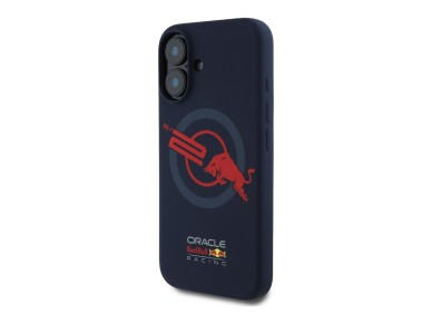 Case Red Bull HC Silicone ORBR20 Logo Red Lining to iPhone 16 MagSafe navy blue Case Red Bull HC Silicone ORBR20 Logo Red Lining to iPhone 16 MagSafe navy blue