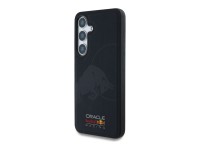 Case Red Bull Leather Meshed Debossed Bull MagSafe for Samsung Galaxy S25 navy