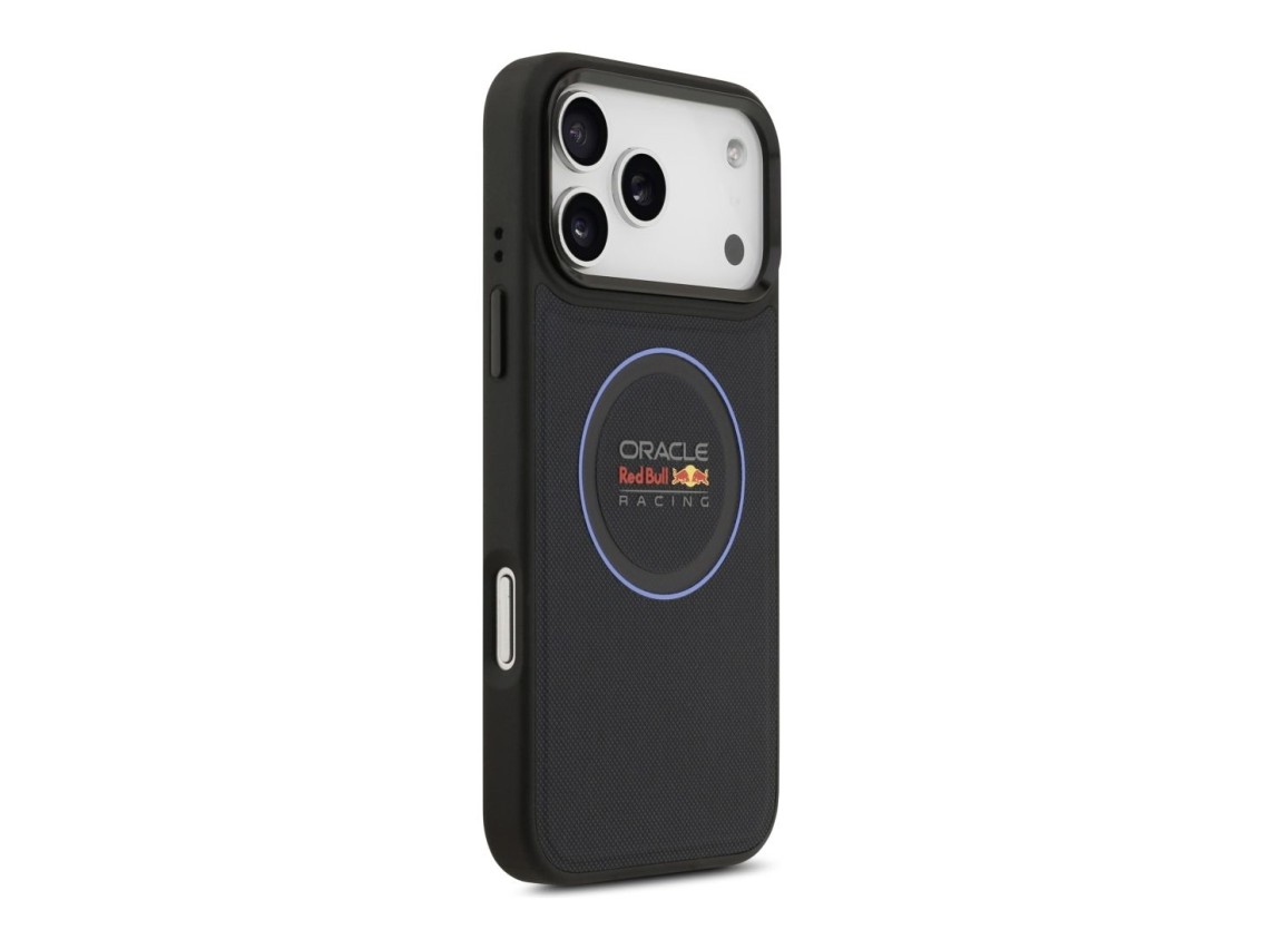 Case Red Bull Meshed Blue Ring & Metal Buttons MagSafe for iPhone 17 Pro Max navy
