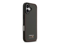 Capa Red Bull Kevlar com logo fosco MagSafe para iPhone 17 preta Capa Red Bull Kevlar com logo fosco MagSafe para iPhone 17 preta