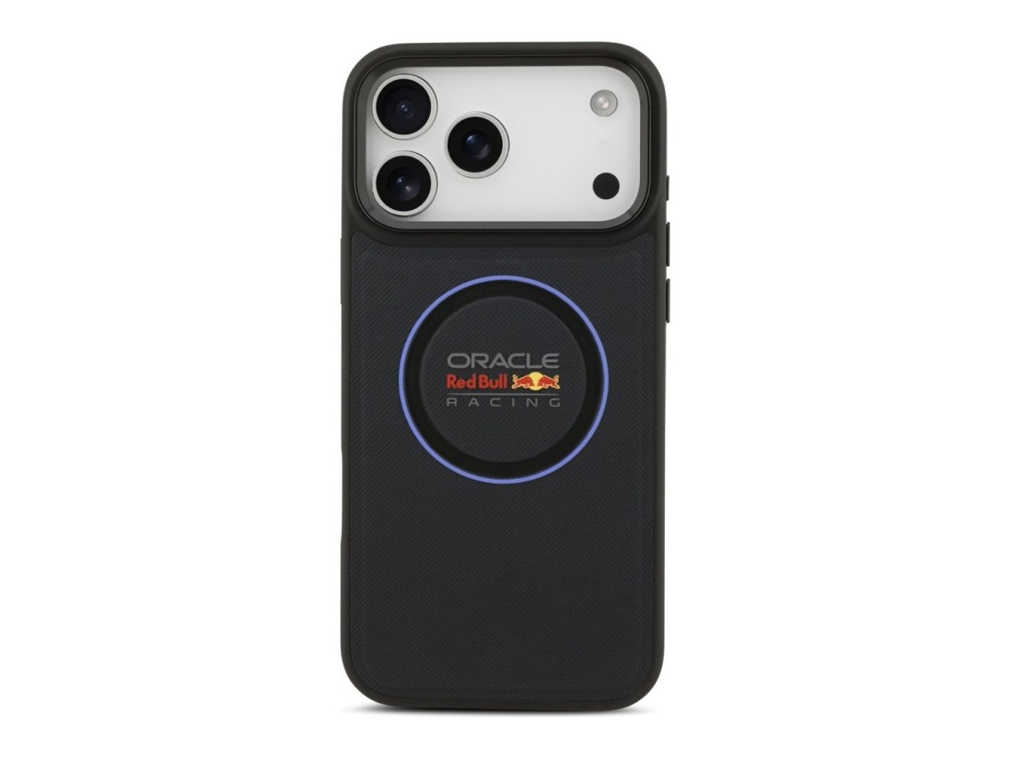 Case Red Bull Meshed Blue Ring & Metal Buttons MagSafe for iPhone 17 Pro Max navy