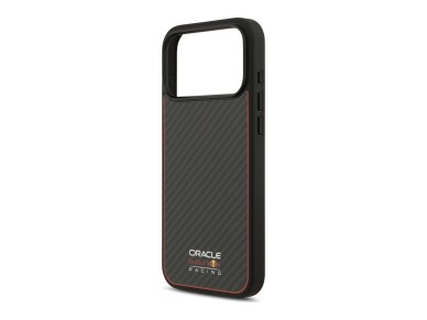 Capa Red Bull Kevlar com logo fosco MagSafe para iPhone 17 Pro Max preta Capa Red Bull Kevlar com logo fosco MagSafe para iPhone 17 Pro Max preta