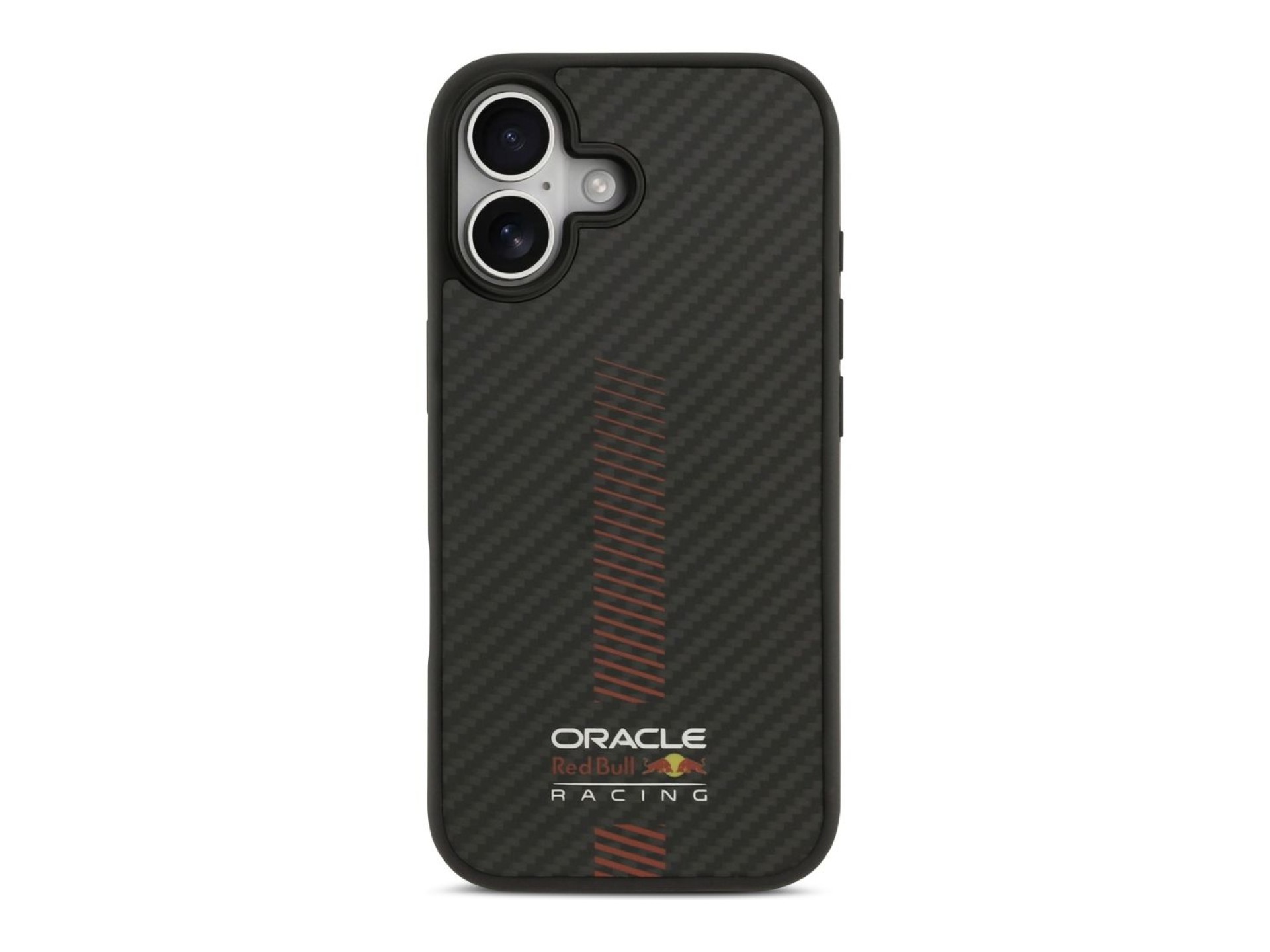 Funda Red Bull Kevlar Powerbar MagSafe para iPhone 17 negra