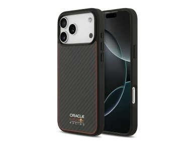 Case Red Bull Kevlar Logo Matt MagSafe for iPhone 17 Pro Max black Case Red Bull Kevlar Logo Matt MagSafe for iPhone 17 Pro Max black