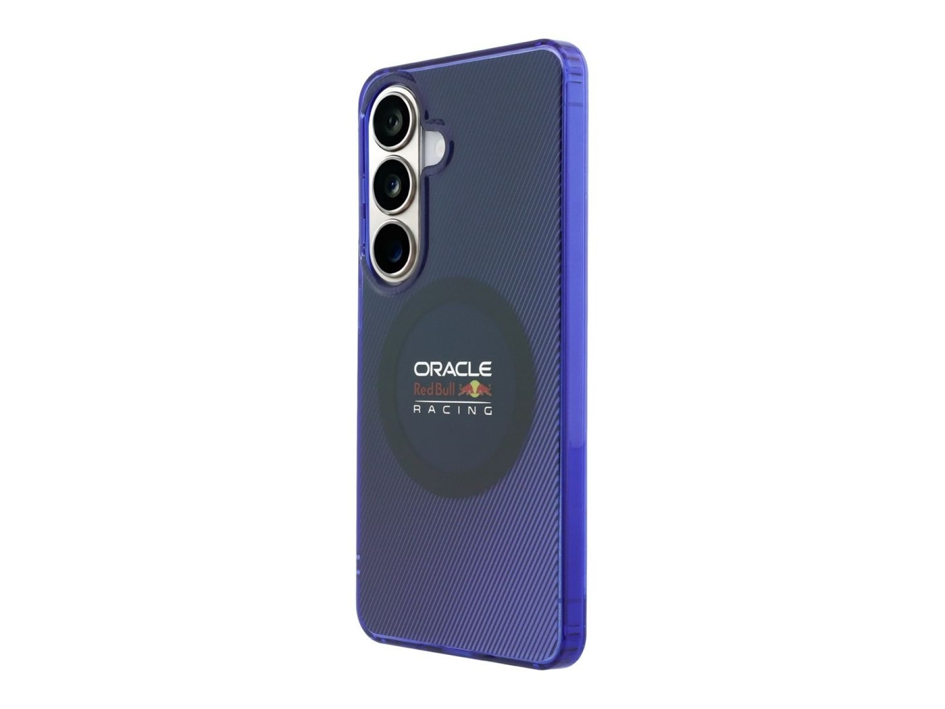Capa Red Bull Double Layer Blended Lines MagSafe para Samsung Galaxy S26 azul marinho