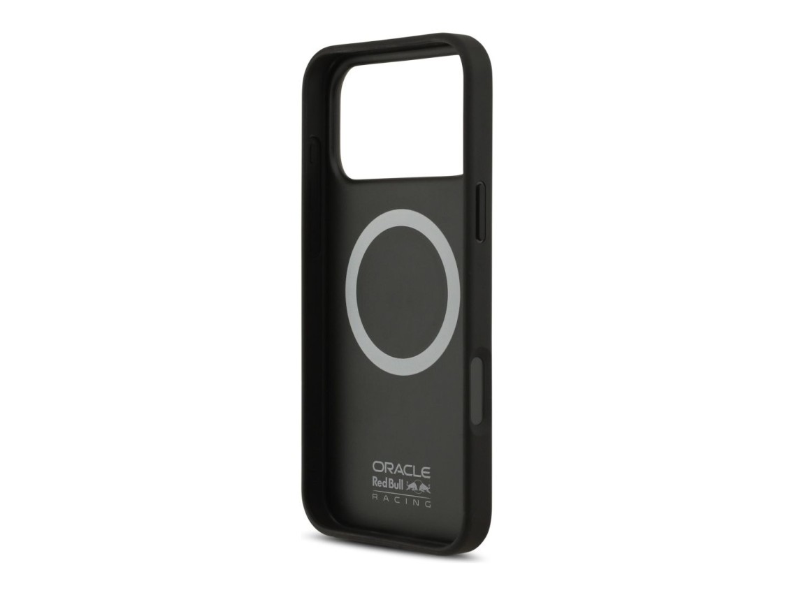Capa Red Bull Kevlar Powerbar MagSafe para iPhone 17 Pro Max preta