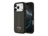 Capa Red Bull Kevlar Powerbar MagSafe para iPhone 17 Pro preta