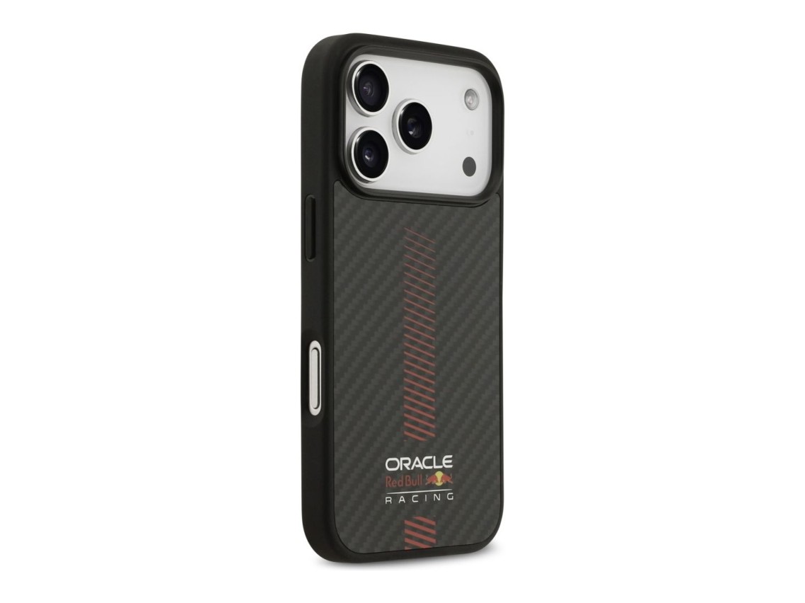 Case Red Bull Kevlar Powerbar MagSafe for iPhone 17 Pro black
