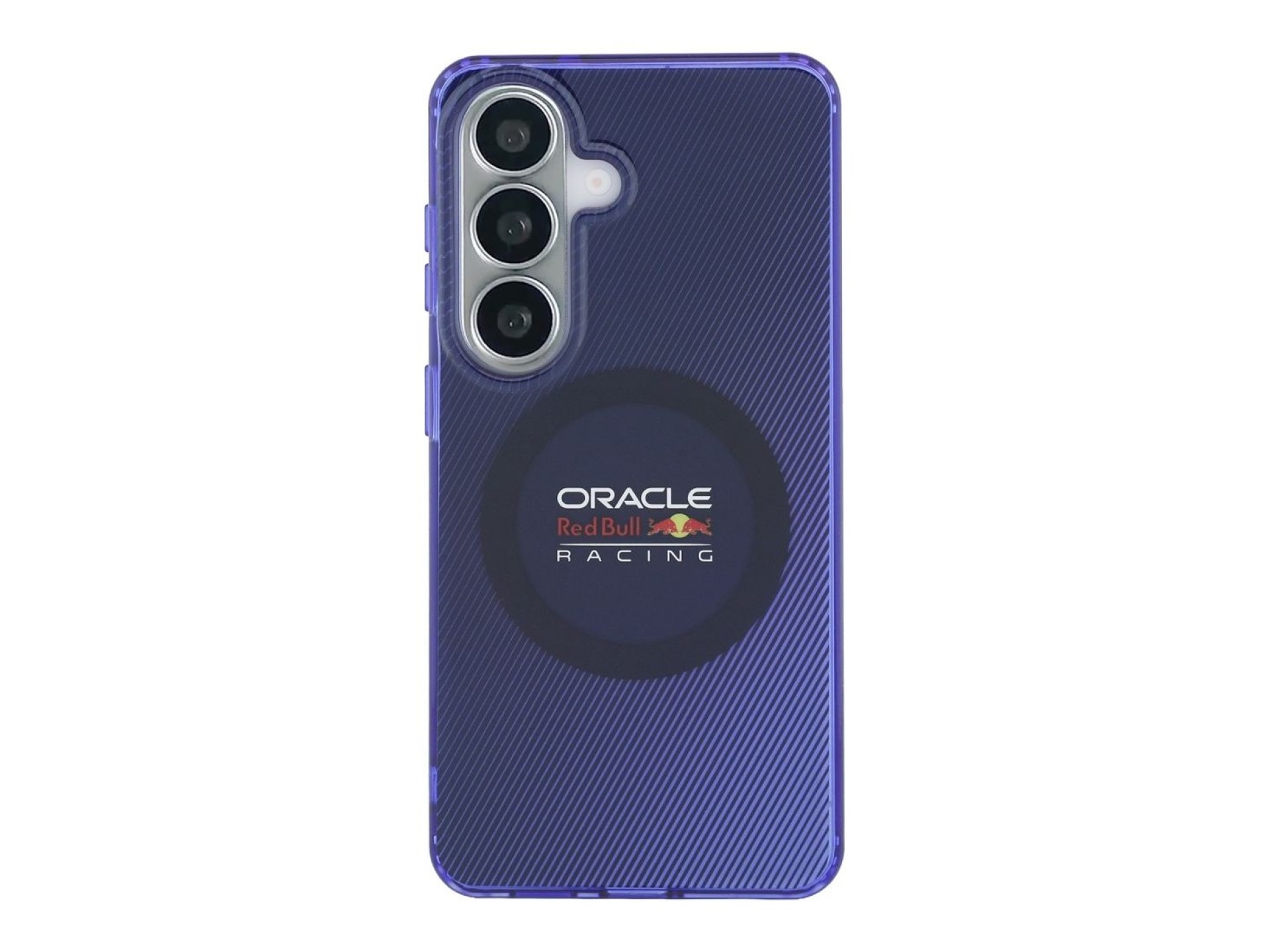 Capa Red Bull Double Layer Blended Lines MagSafe para Samsung Galaxy S26 azul marinho