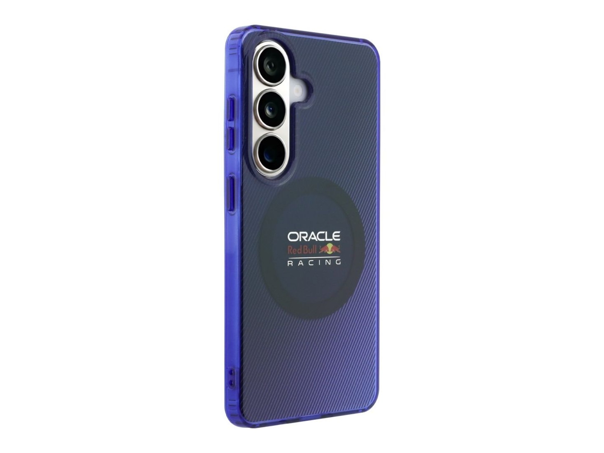 Capa Red Bull Double Layer Blended Lines MagSafe para Samsung Galaxy S26 azul marinho